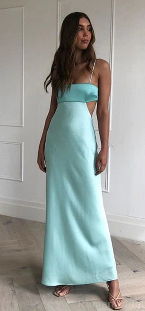 Sexy Spaghetti Straps Mermaid Spa Long Evening Prom Dress Online, OL143