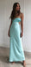 Sexy Spaghetti Straps Mermaid Spa Long Evening Prom Dress Online, OL143