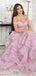 Elegant Pink Off-Shoulder Sleeveless A-Line Long Prom Dress Ideas, Evening Party Dresses ,OLP1181