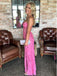 Elegant Sweetheart Sleeveless Mermaid Lace Evening Prom Dresses Online, OLP864