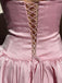 Cute Sweetheart Sleeveless A-line Satin Homecoming Dresses For Party Online, HD1134