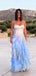 Elegant Blue Sweetheart Mermiad Long Prom Dress Ideas, Evening Party Dresses, OLP1290