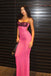 Sexy Pink Sweetheart Mermaid Long Prom Dress Ideas, Evening Party Dresses, OLP1354