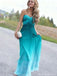 Unique Teal Sweetheart A-Line Long Prom Dress Ideas, Evening Party Dresses, OLP1342