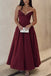 Simple Sweetheart Sleeveless A-line Satin Long Prom Dresses Online, OL574