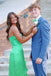 Elegant Green Sweetheart High Low Mermaid Long Prom Dress Ideas, Evening Party Dresses, OLP1319