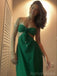 Sexy Sweetheart Sleeveless Mermaid Satin Evening Prom Dresses Online, OLP936
