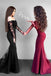 Sexy Black Long Sleeve Mermaid Lace Applique Long Prom Dress Ideas, Evening Party Dresses, OLP1329