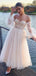 Unique Sweetheart Sleeveless A-line Tulle Homecoming  Dresses For Party Online, HD1061