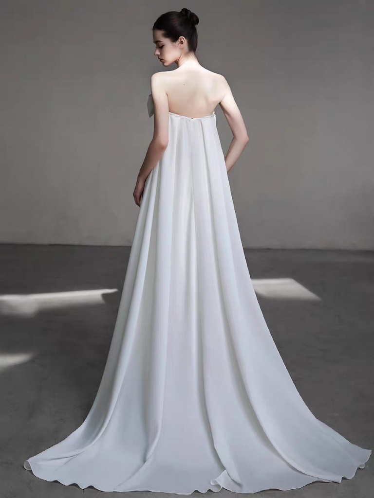 Elegant White Sweetheart Mermaid Long Prom Dress Ideas, Evening Party Dresses, OLP1374