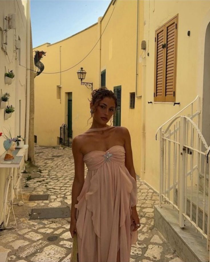 Elegant Pink Sweetheart A-Line Long Prom Dress Ideas, Evening Party Dresses, OLP1294