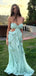 Elegant Mint Green Sweetheart Mermaid Long Prom Dress Ideas, Evening Party Dresses, OLP1295