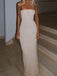 Simple Sweetheart Sleeveless Mermaid Jersey Evening Prom Dresses Online, OLP968