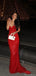 Sexy Red Sweetheart Mermaid Long Prom Dress Ideas, Evening Party Dresses, OLP1350