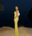 Elegant Yellow Jewel Mermaid Long Prom Dress Ideas, Evening Party Dresses, OLP1364