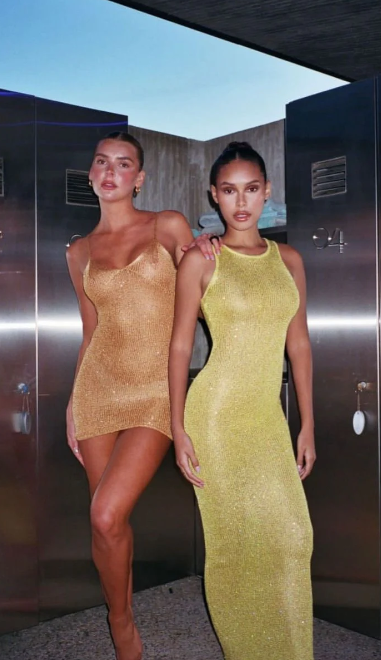 Elegant Yellow Jewel Mermaid Long Prom Dress Ideas, Evening Party Dresses, OLP1364