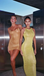 Elegant Yellow Jewel Mermaid Long Prom Dress Ideas, Evening Party Dresses, OLP1364