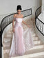 Elegant Pink Off-Shoulder Mermaid Long Prom Dress Ideas, Evening Party Dresses, OLP1401