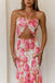 Elegant Pink Halter Strap Mermiad Long Prom Dress Ideas, Evening Party Dresses, OLP1289