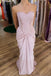 Elegant Sweetheart Sleeveless Mermaid Chiffon Evening Prom Dresses Online, OLP1140