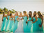 Unique Mint Green Sweetheart Sleeveless A-Line Long Bridesmaid Dresses Online, BG897