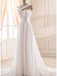 Sweetheart Chiffon Tulle SleevelessLong White Bridesmaid Dresses, BG172