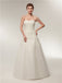 Sweetheart Floor-length Lace Simple Cheap Wedding Dresses, WD0461