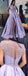 Charming Lavender Beading Cap Sleeves Long Prom Dresses, PD0670