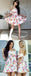 New Arrival A-line Off-shoulder Cute Short Homecoming Dresses, HD0523