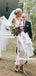 Simple V-neck Mermaid Open Back Long Sleeve Cheap Wedding Dresses,RBWD0040