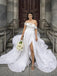 Off-shoulder A-line Cheap Long Wedding Dresses Online,RBWD0022