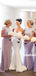 Mermaid Scoop Neck Short Sleeve Long Bridesmaid Dresses Online,RBWG0075