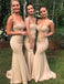 Mermaid Sweetheart Sexy Long Bridesmaid Dresses, BD0554