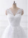 Charming Aline floor length lace top beading wedding dresses with Lace up back, WD0339