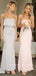 Simple Mermaid Strapless Cheap Long Bridesmaid Dresses Online,RBWG0003