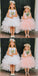 Round Neckline Hi-line Tulle Pixie Tutu Dresses, Cheap Flower Girl Dresses, FG015