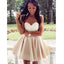 Newest Sexy Strapless Appliques short/mini prom dresses, popular homecoming dresses, HD0342