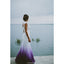 Mermaid Floor-length Lace Top Open-back Country style Wedding Dress, WD0385