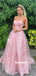Simple Straight A-line Tulle Cheap Long Prom Dresses,RBPD0116