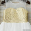 Lovely Shiny Golden Sequins Sweetheart Round Neck Sleeveless Flower Girl Dresses, FGS036