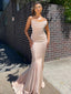 Sexy Spaghetti Straps Mermaid Cheap Long Prom Dresses,RBPD0120