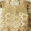 Gold Lace Sleeveless Tulle Flower Girl Dresses, Little Girl Dresses, Cheap Flower Girl Dresses, FG073