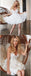 A-Line Straps V-Neck Cute Appliques Tulle Homecoming Dresses, HD0539