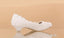 Pregnant Flat Heels Pearls Lace Pointed Toe White Wedding Bridal Shoes, S017