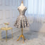 Charming V-back A-line Sleeveless Zipper Back Simple Homecoming Dresses, HD0388