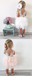 Scoop Neckline Lace Top Tulle Popular Tulle Flower Girl Dresses, Cheap Little Girl Dresses,  FG018