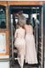 A-line Sweetheart One-shoulder Tulle Bridesmaid Dresses, BD0564