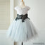 Cap Sleeves Tulle With Lace Lovely Beautiful Cheap Short  Wedding Flower Girl Dresses, FG0093