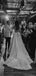 Sexy V-neck A-line Cheap Long Wedding Dresses Online,RBWD0038