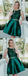 Two Pieces Beading Sleeveless Green Lace Appliques Short Homecoming Dress, HD0415